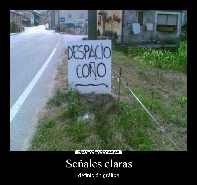 Señales claras - definición gráfica