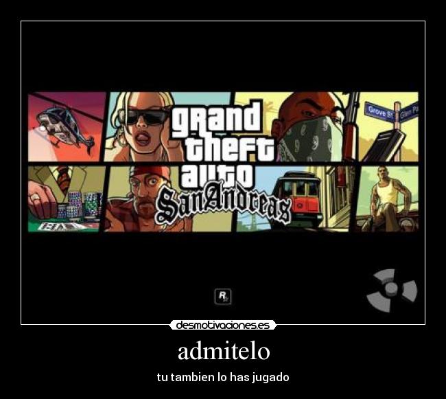 admitelo - tu tambien lo has jugado