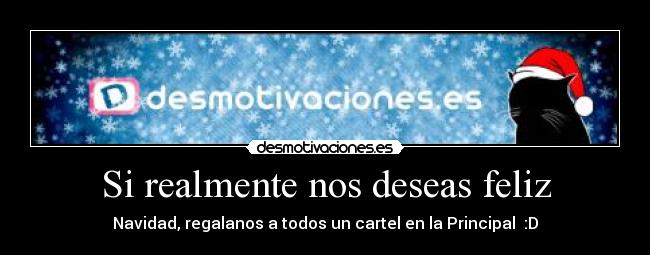 carteles feliz navidad desmotivaciones