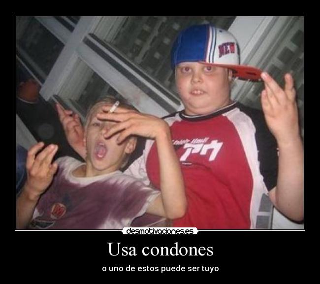 Usa condones - 