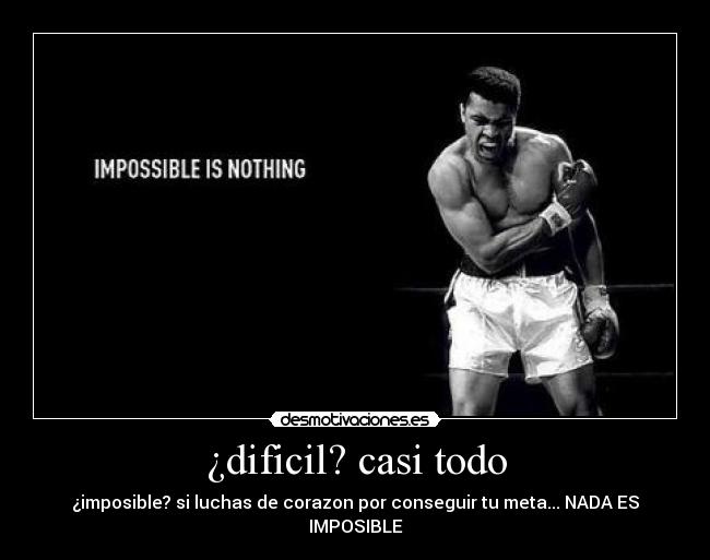 carteles muhammad ali desmotivaciones