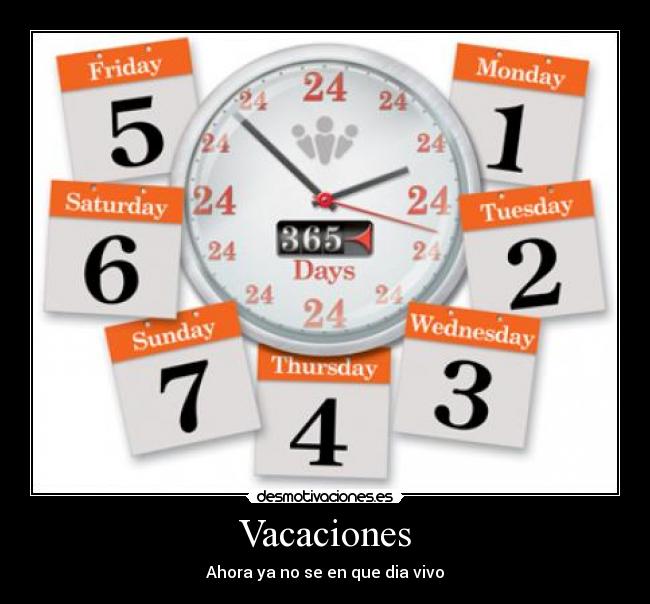 Vacaciones -