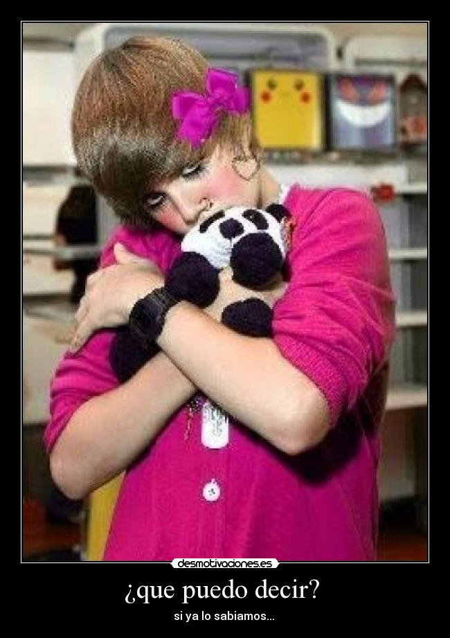 ¿que puedo decir? - si ya lo sabiamos...