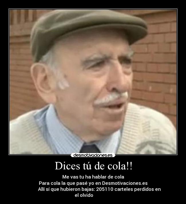 carteles dices tu mili desmotivaciones