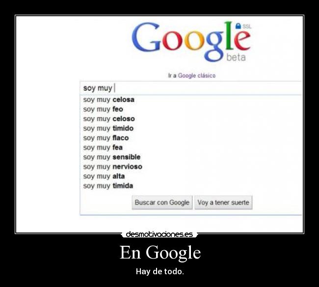 carteles google desmotivaciones