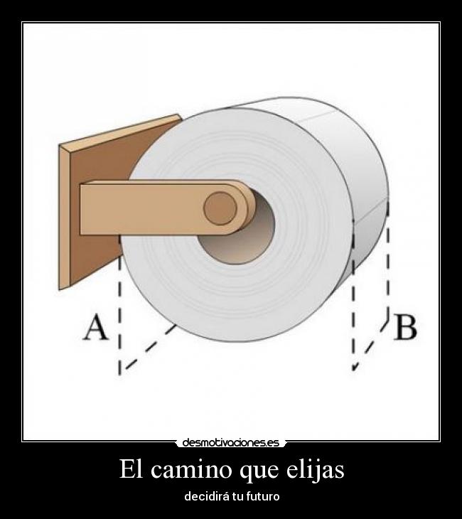 carteles dilema camino futuro cogollin desmotivaciones