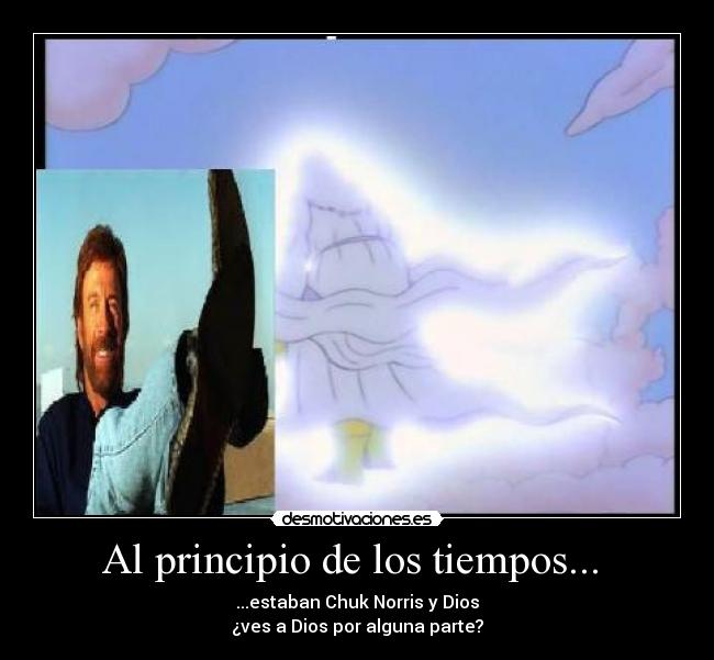 Al principio de los tiempos...  - 