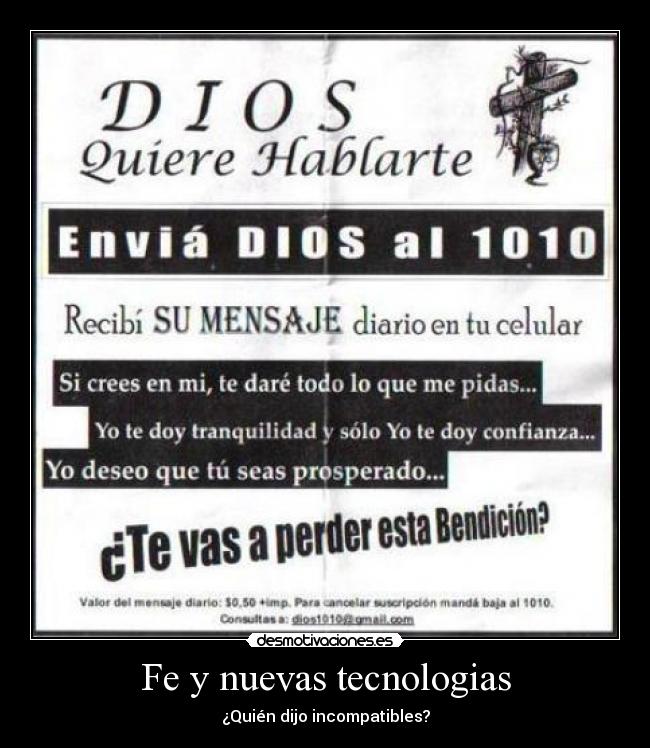 Fe y nuevas tecnologias - 