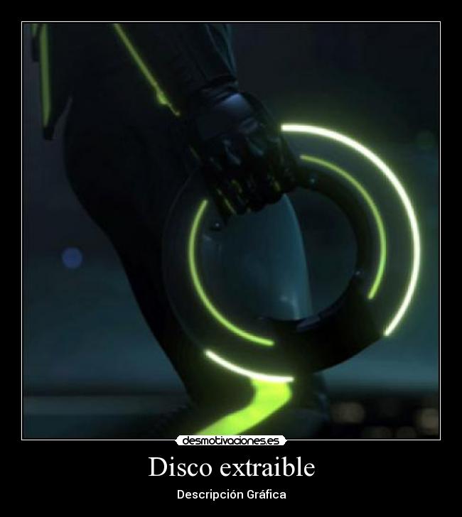 Disco extraible - Descripción Gráfica