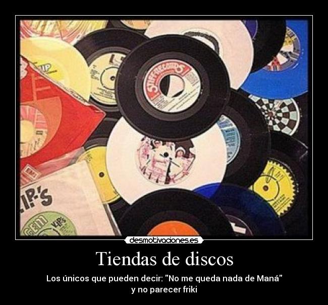 Tiendas de discos -