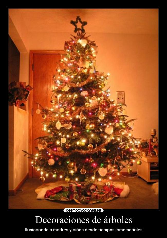 carteles decoraciones arboles desmotivaciones