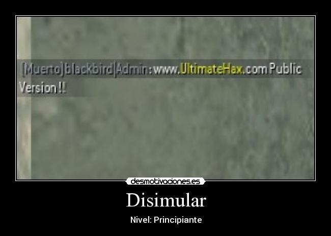 Disimular -