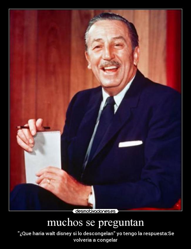 muchos se preguntan - 