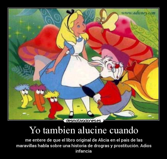 Yo tambien alucine cuando -