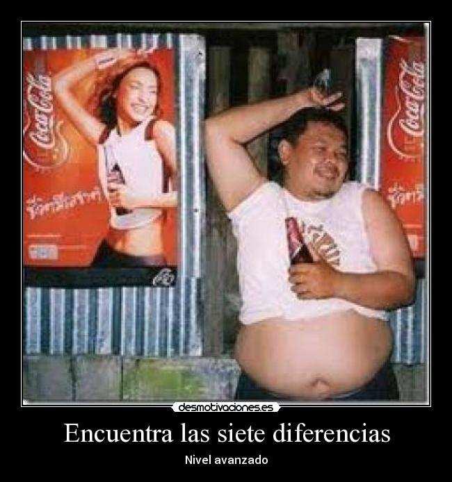 Encuentra las siete diferencias - 