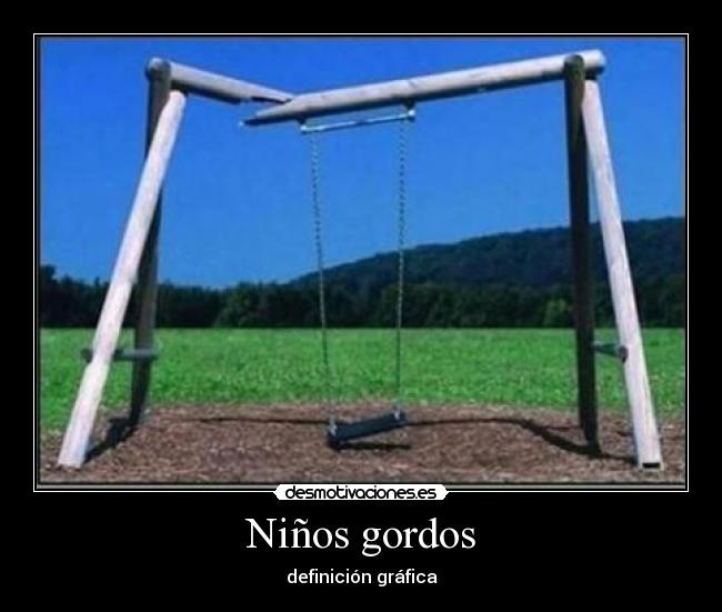 Niños gordos - definición gráfica