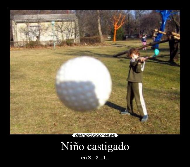 Niño castigado - 