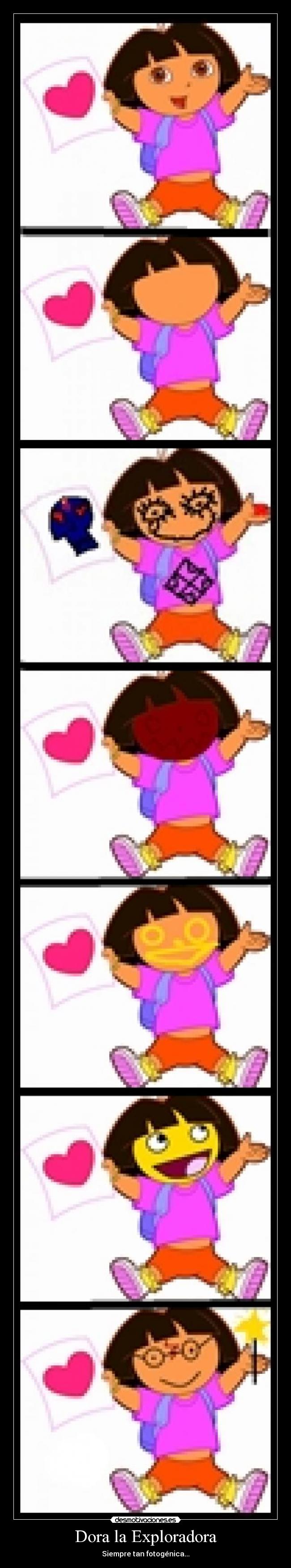 Dora la Exploradora - Siempre tan fotogénica...