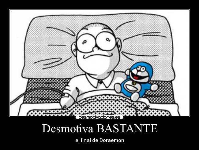 Desmotiva BASTANTE - el final de Doraemon