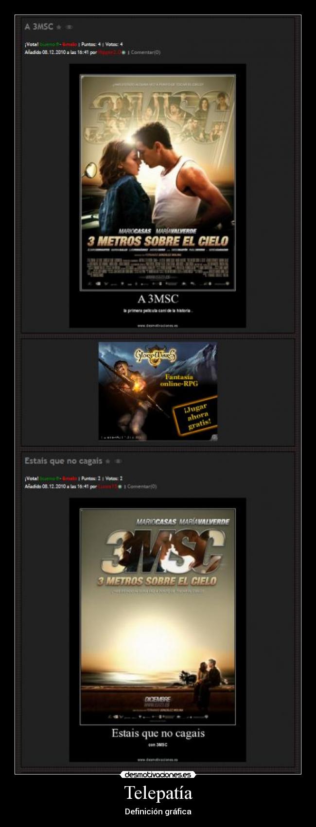 Telepatía - Definición gráfica