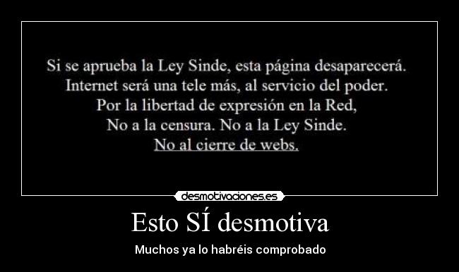 Esto SÍ desmotiva -