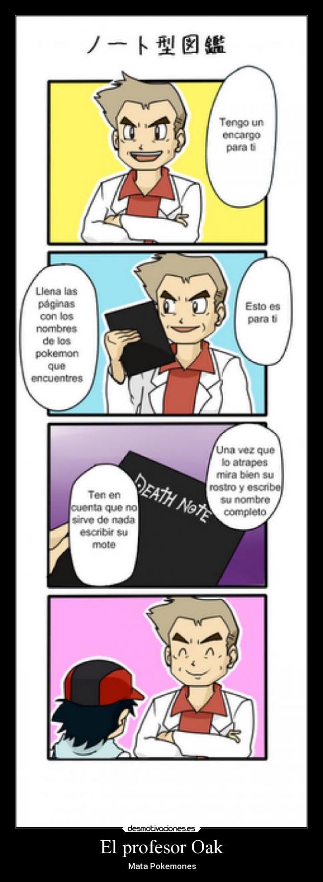 El profesor Oak - Mata Pokemones