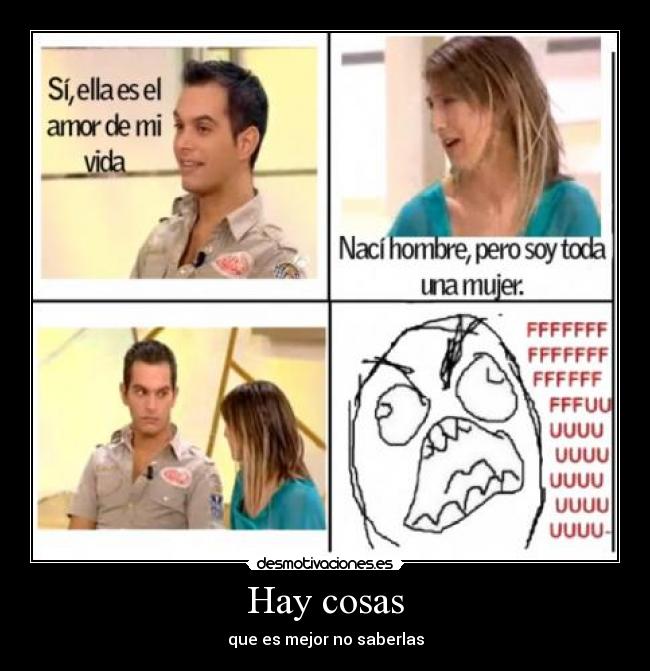 Hay cosas -