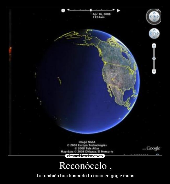 carteles gogle maps buscar casa desmotivaciones