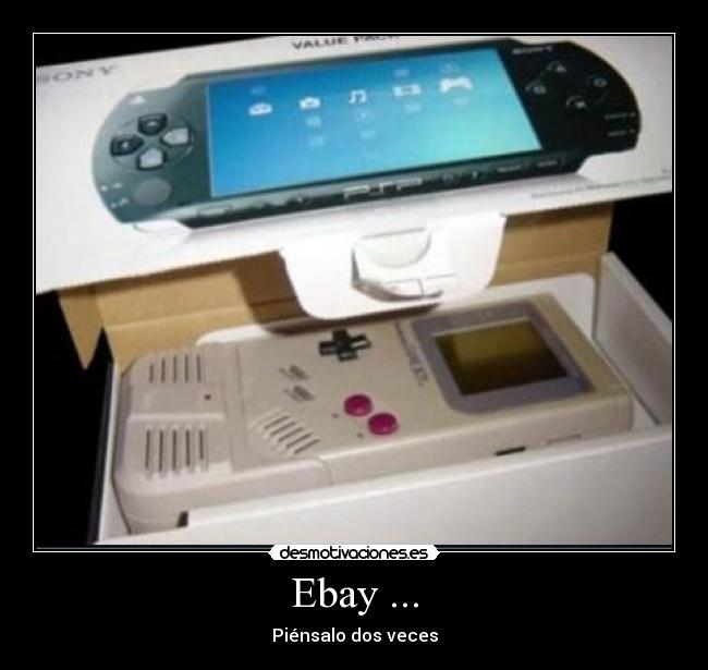 Ebay ... - Piénsalo dos veces