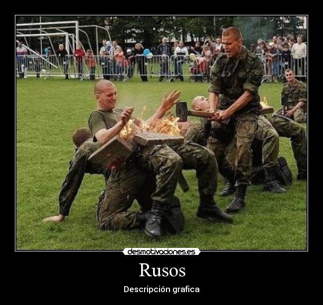 Rusos - Descripción grafica