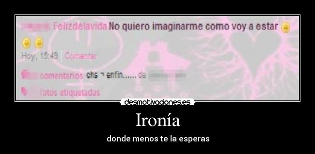Ironía -