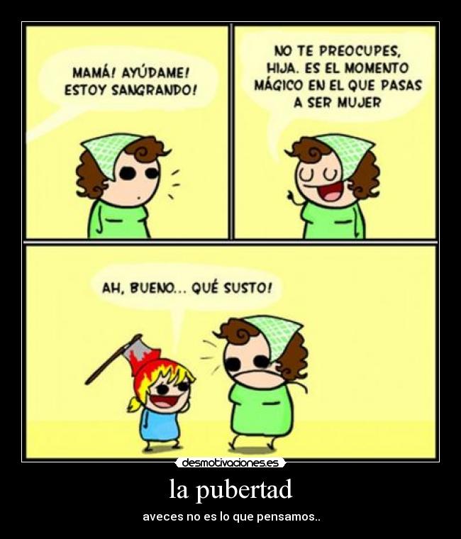 la pubertad - 