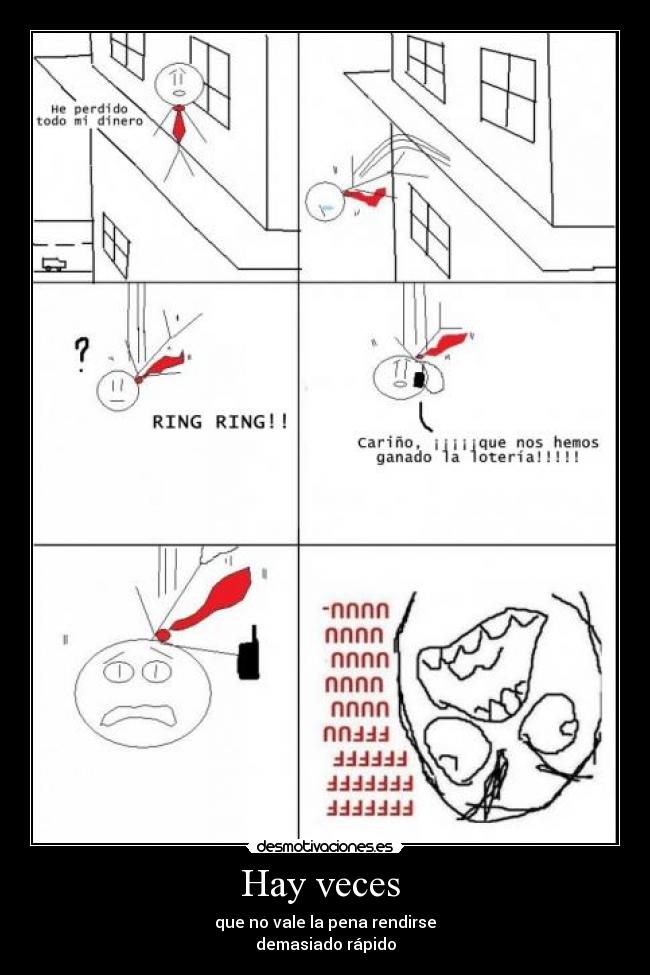 Hay veces -