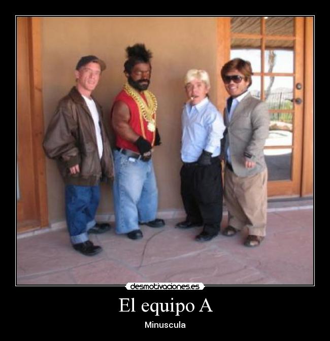 El equipo A - Minuscula