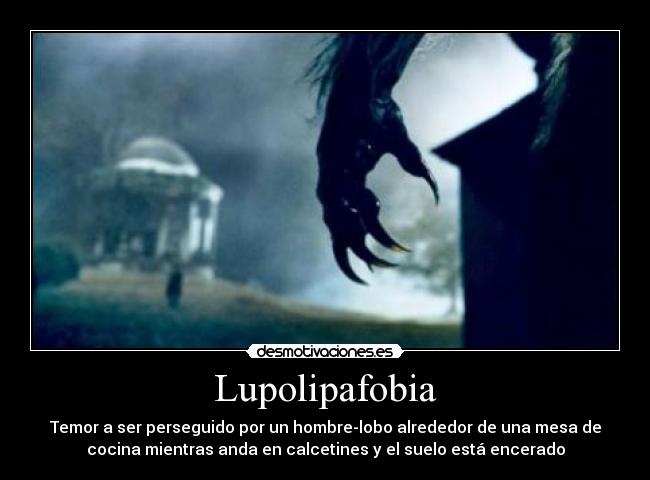 Lupolipafobia - 