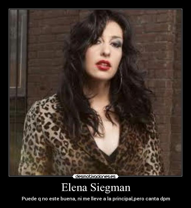 Elena Siegman - 