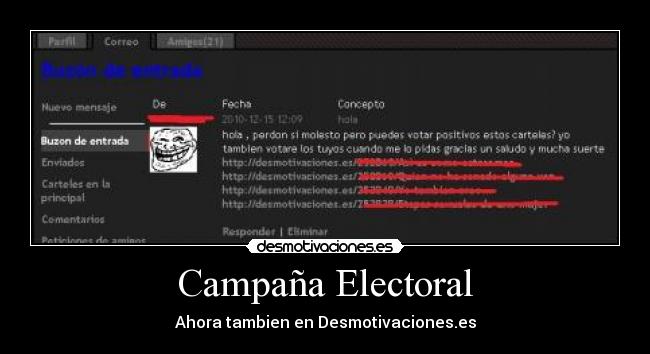 Campaña Electoral - Ahora tambien en Desmotivaciones.es