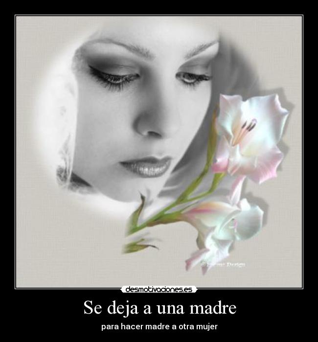 Se deja a una madre -