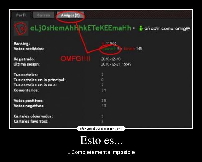 Esto es... - ...Completamente imposible