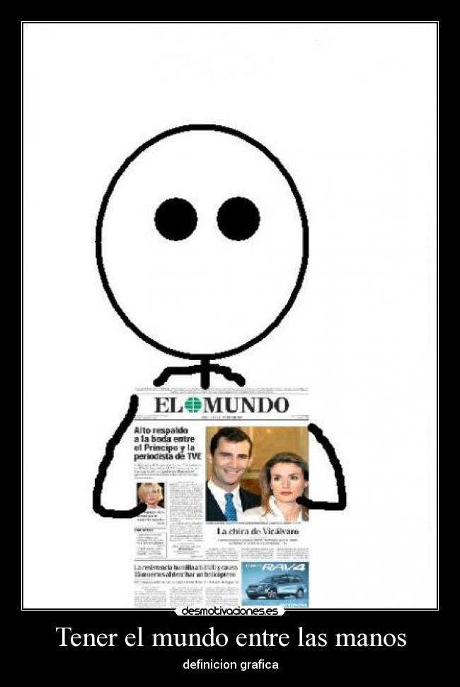 Tener el mundo entre las manos - 