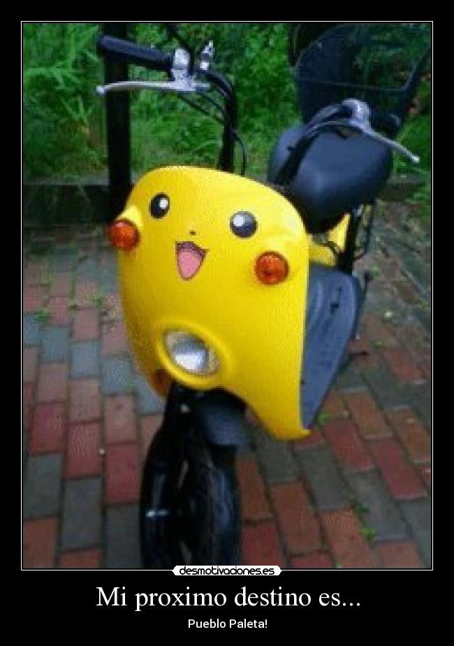 carteles destino pokemon desmotivaciones