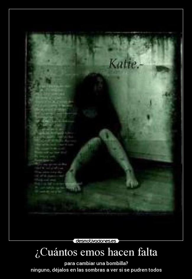 ¿Cuántos emos hacen falta - 