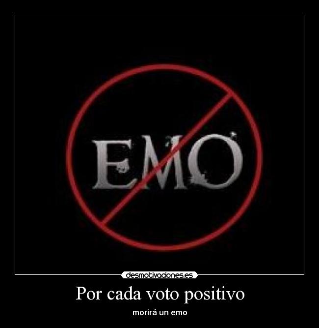 Por cada voto positivo -