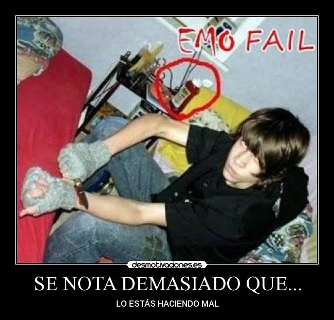 SE NOTA DEMASIADO QUE... -