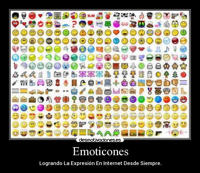 Emoticones - Logrando La Expresión En Internet Desde Siempre.