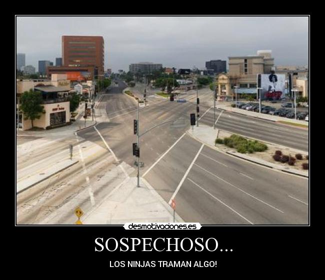 SOSPECHOSO... -