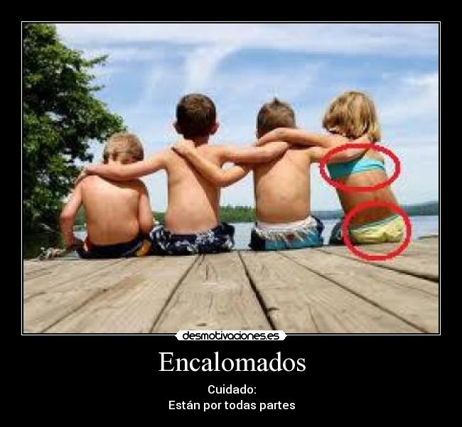 Encalomados - Cuidado:
Están por todas partes