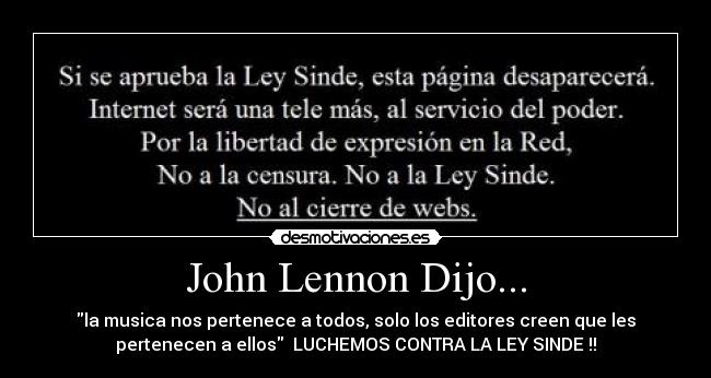 John Lennon Dijo... - 
