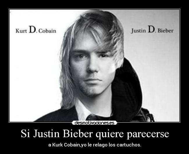 Si Justin Bieber quiere parecerse - 