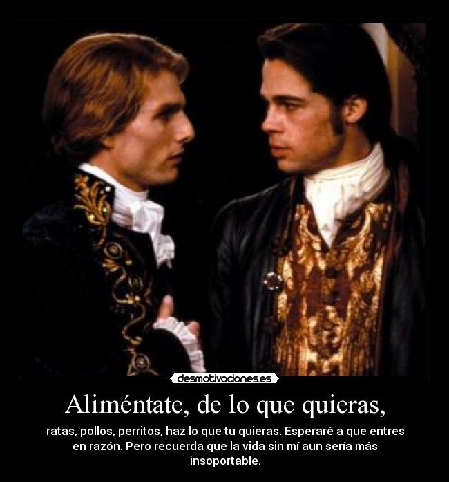 carteles entrevistaconelvampiro desmotivaciones